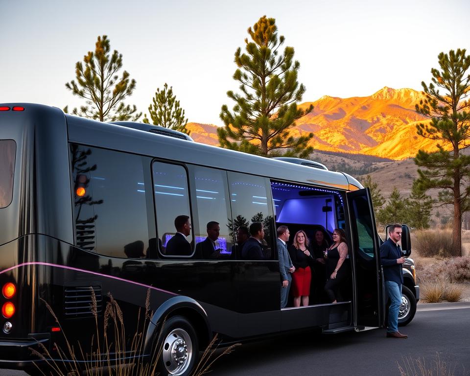 Charter Bus Castle Pines Colorado